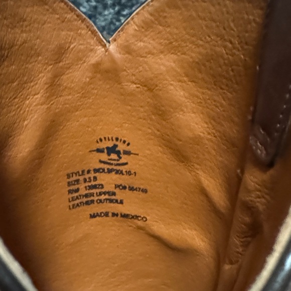 Brown Western Leather Boots - Picture 3 of 5